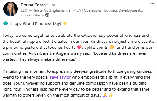 The Brave Testimonial by Donna Corah