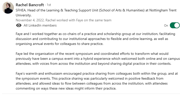 The Brave Testimonial by Rachel Bancroft